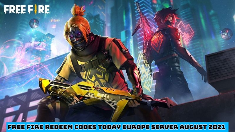 You are currently viewing Free Fire Working Redeem Codes Today Europe Server Region 16 August 2021