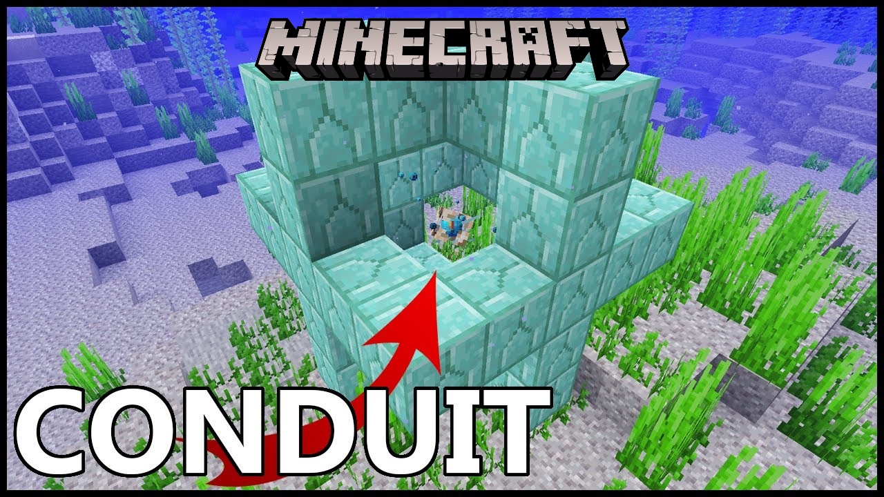 How To Build A Conduit In Minecraft 1 17 T Developers