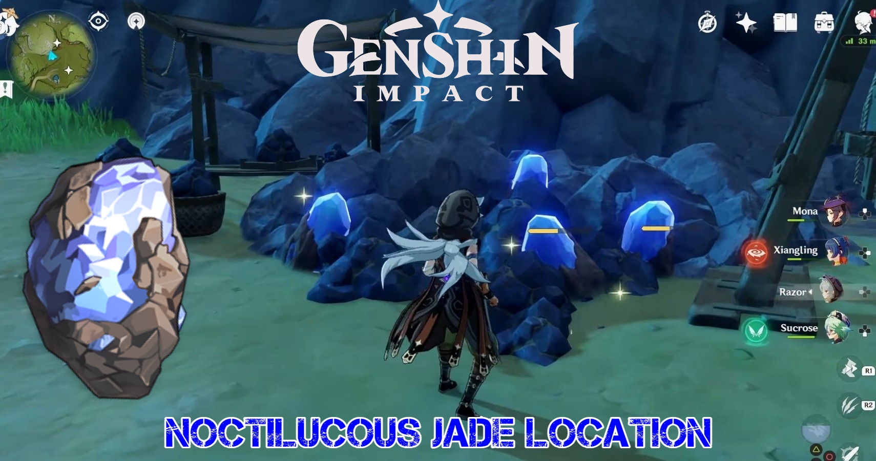 Read more about the article Genshin impact noctilucous jade location