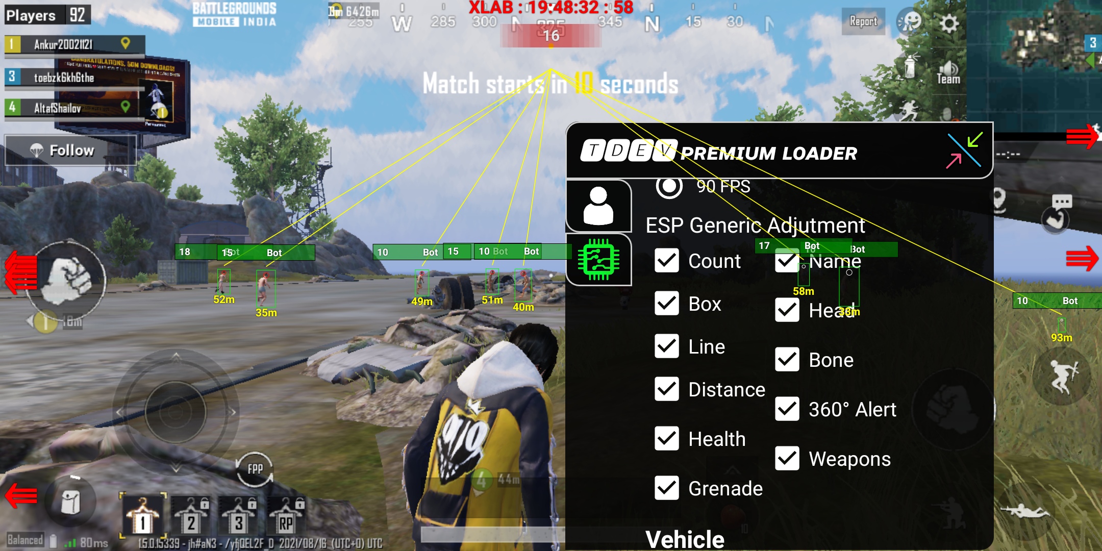 You are currently viewing PUBG Mobile C1S1 Premium ESP Hack 1.5.0 Season 20