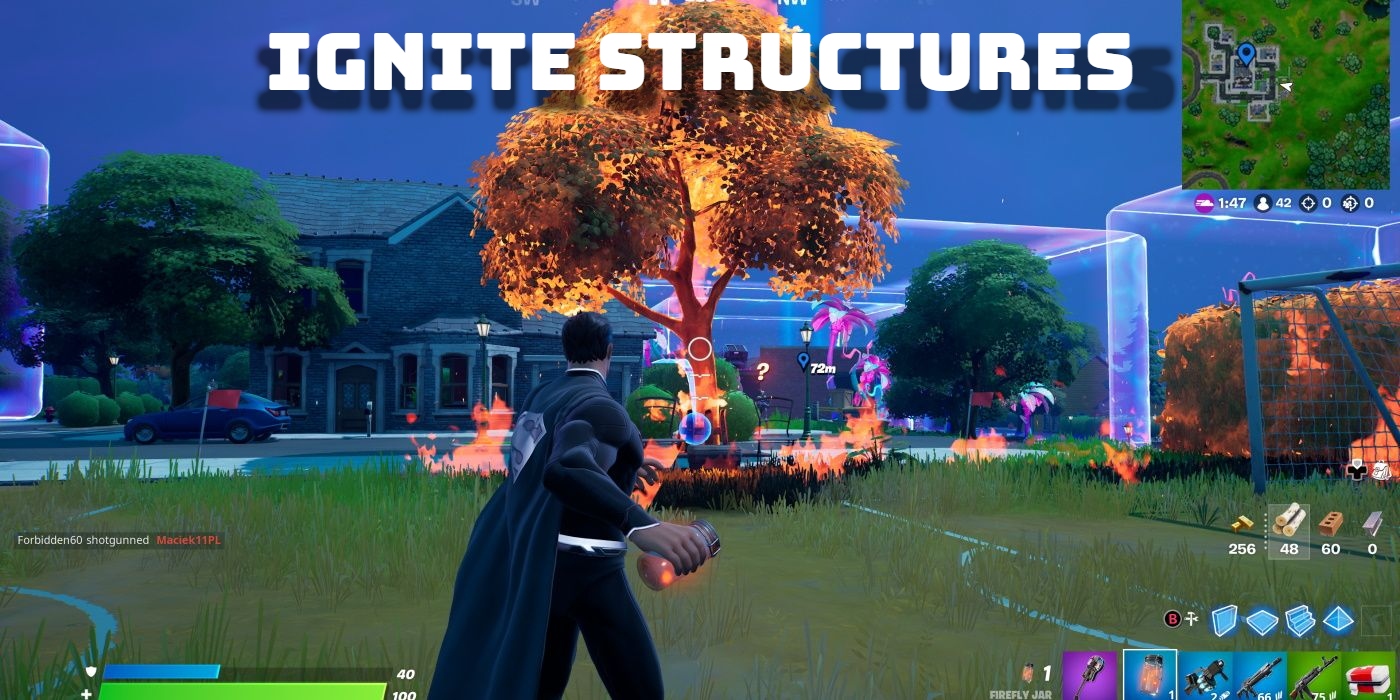 Read more about the article Ignite structures in Holly Hatchery and Corny Complex – Fortnite
