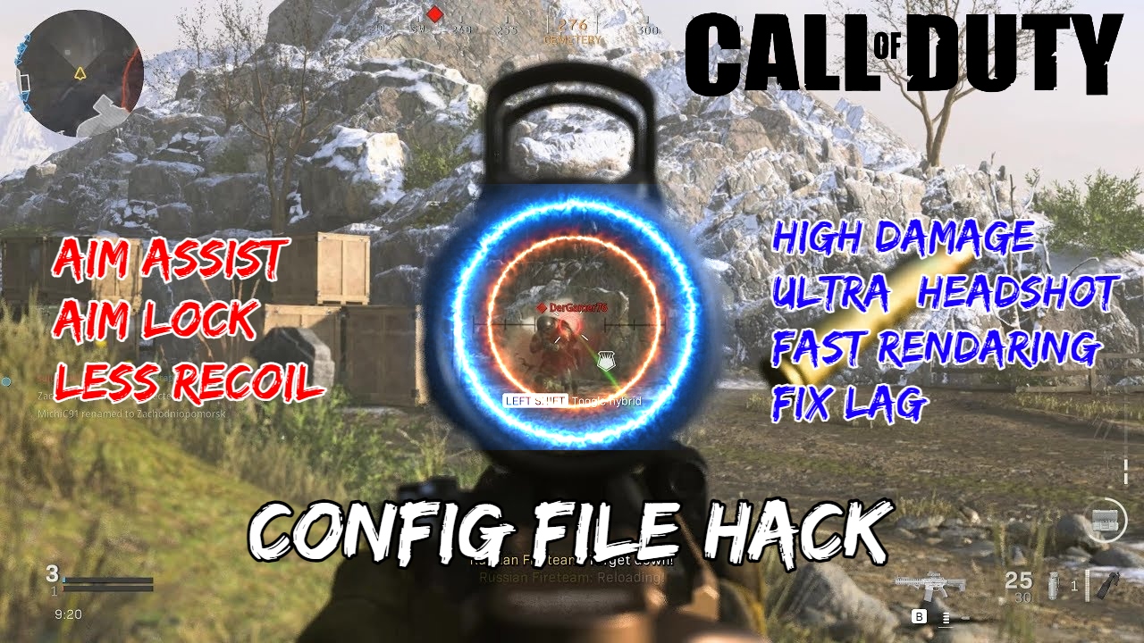 CODM: Call Of Duty Mobile High Damage Config Hack File Download For Season 8