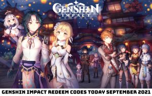 Read more about the article Genshin Impact Redeem Codes Today 20 September 2021