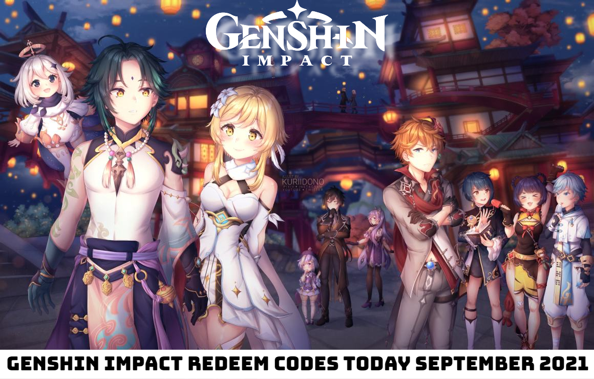 Read more about the article Genshin Impact Redeem Codes Today 16 September 2021