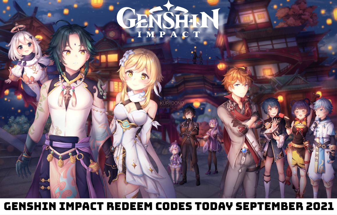 You are currently viewing Genshin Impact Redeem Codes Today 10 September 2021