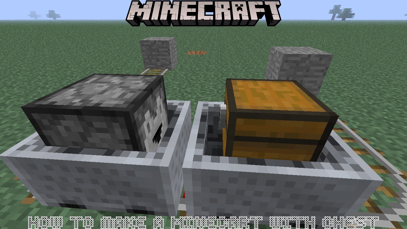 You are currently viewing How to make a Minecart with Chest in Minecraft