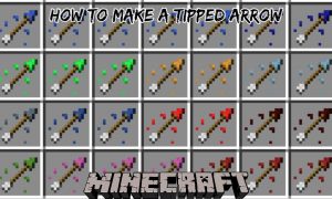 Read more about the article Minecraft: How to make a Tipped Arrow