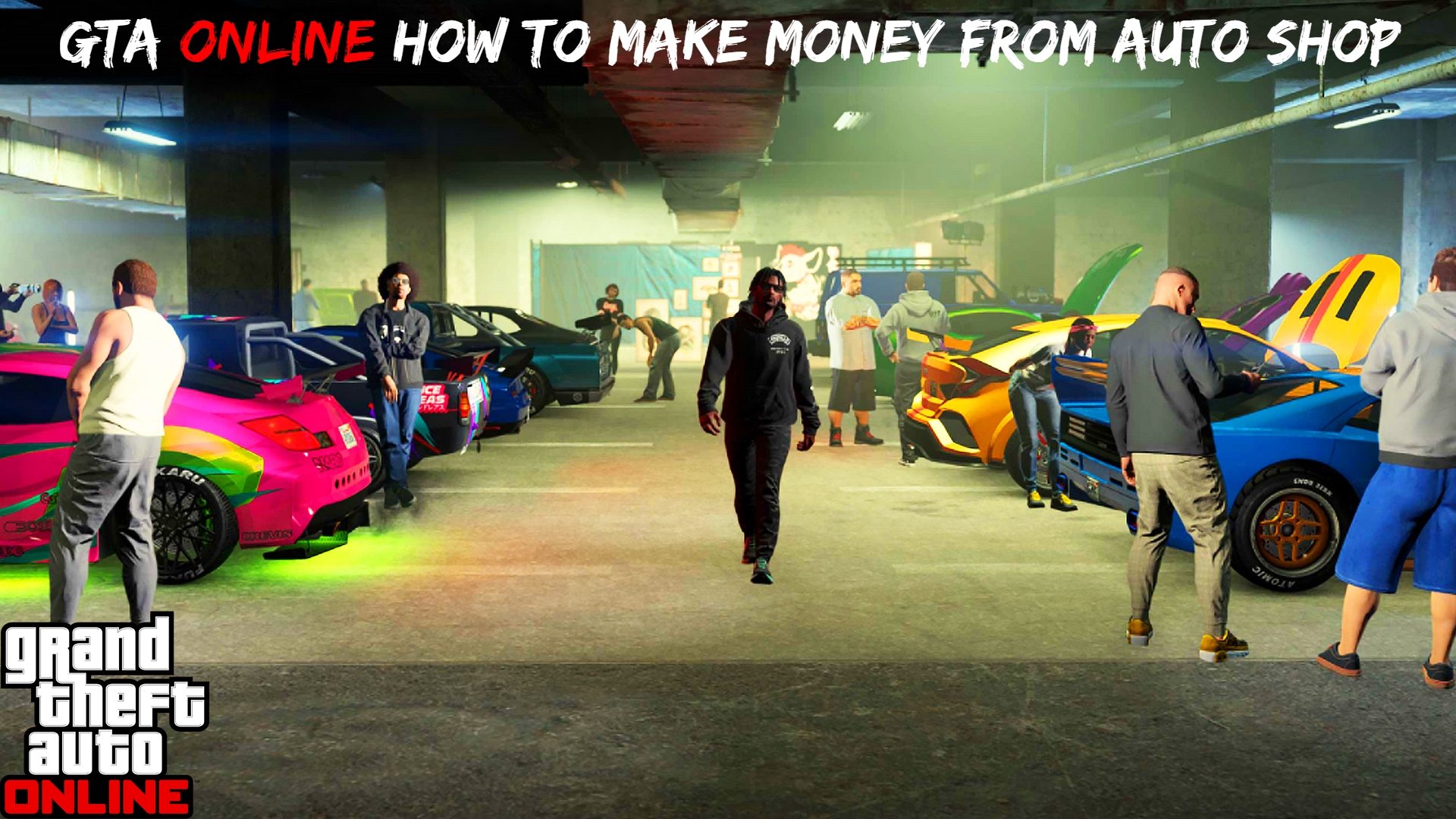 You are currently viewing GTA Online: How to make money from Auto Shop