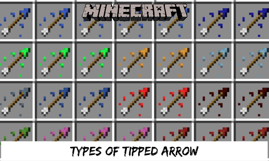 Read more about the article Minecraft: Types of Tipped Arrow