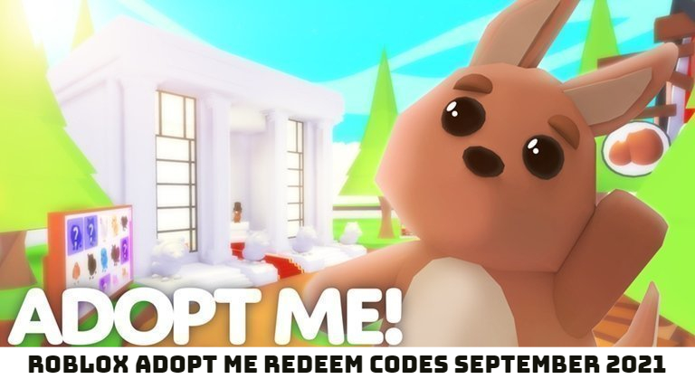 Roblox Adopt Me Redeem codes 1 September 2021