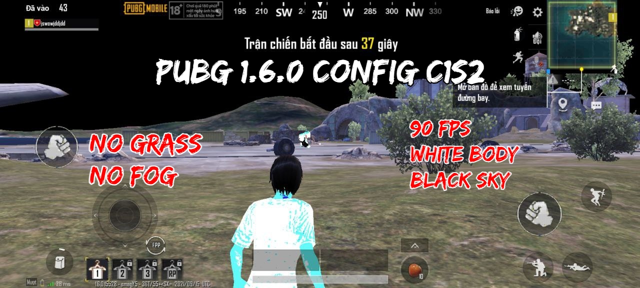 You are currently viewing PUBG 1.6.0 90 FPS,White Body,Black Sky,No Grass,No Fog Config Pak File Download C1S2