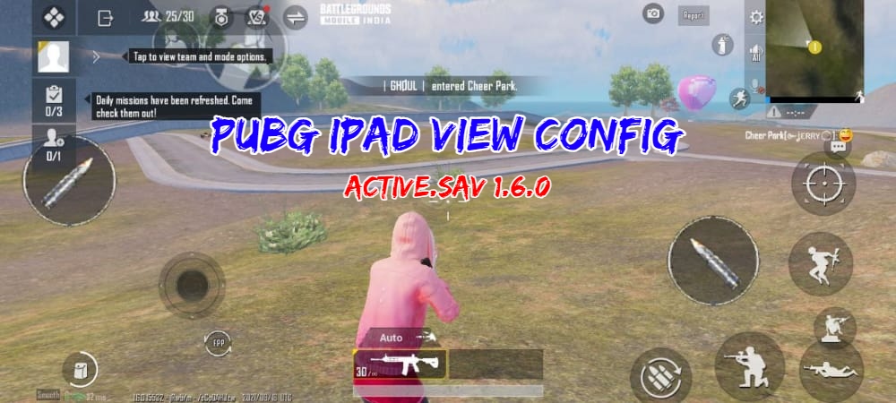 Read more about the article PUBG 1.6.0 Ipad View Config File Active.sav Download C1S2