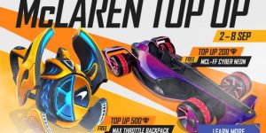 Read more about the article How to get mclaren in free fire top up event
