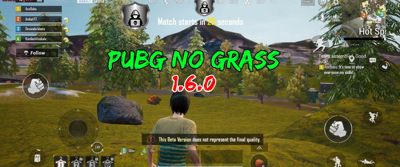 Read more about the article PUBG 1.6.0 No Grass Config Pak File Download C1S2
