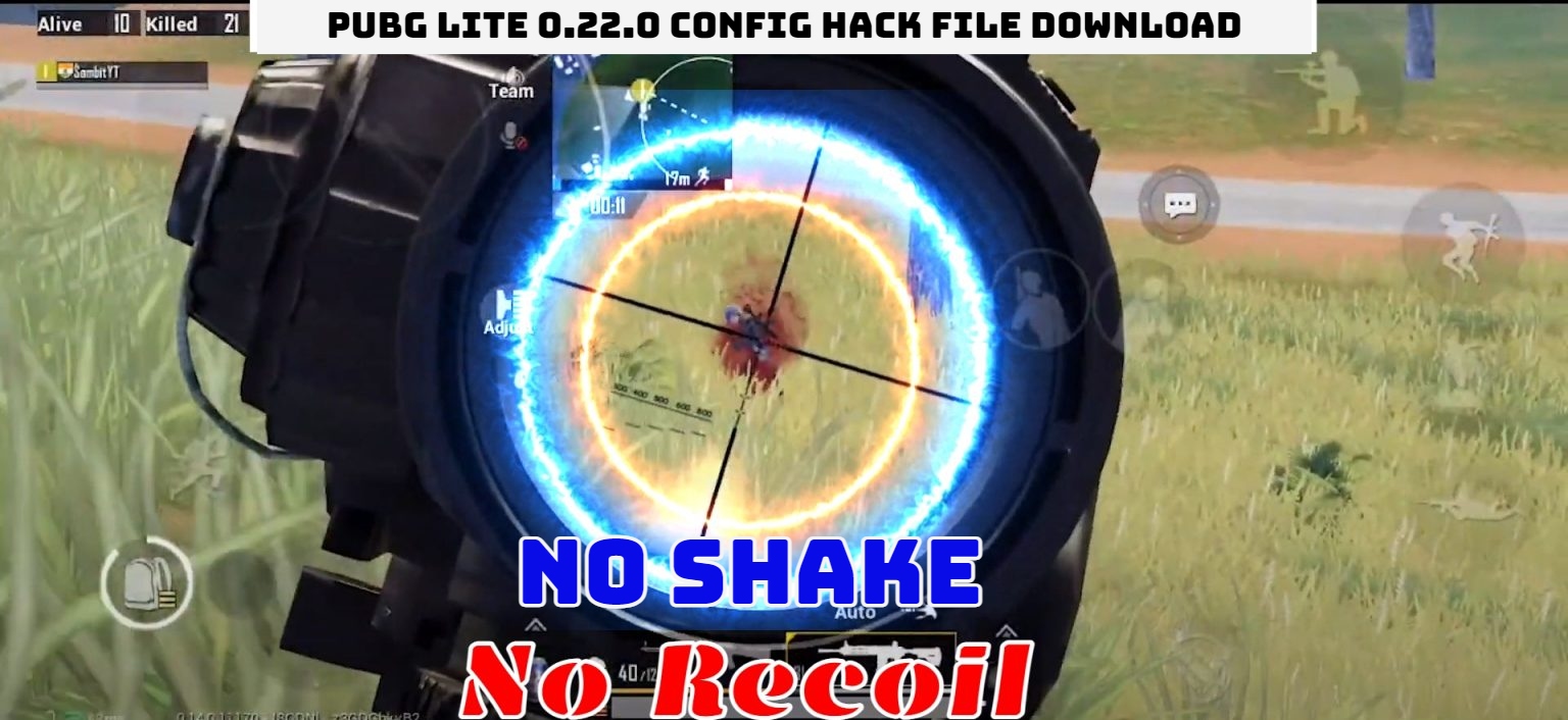 Read more about the article Pubg Lite 0.22.0 No Recoil and No Shake Config Hack File Download