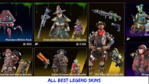 Read more about the article All Best Legend Skins in Apex Legends Monsters Within the event
