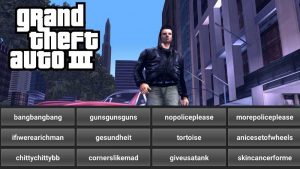 Read more about the article GTA 3 Cheats For (PC XBOX PS4 PS5)