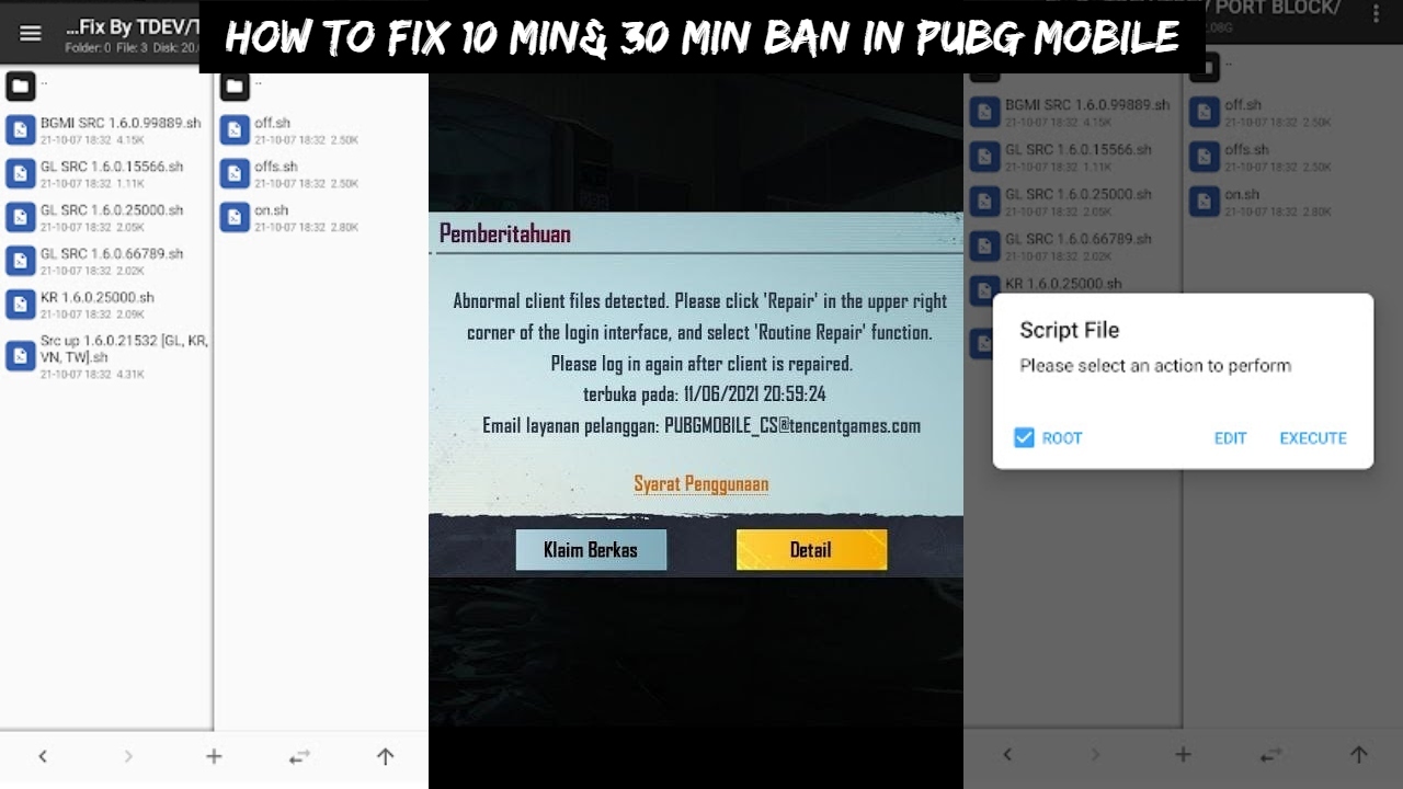 You are currently viewing How To Fix 30 Min Ban In PUBG Mobile 1.7.0 C1S3