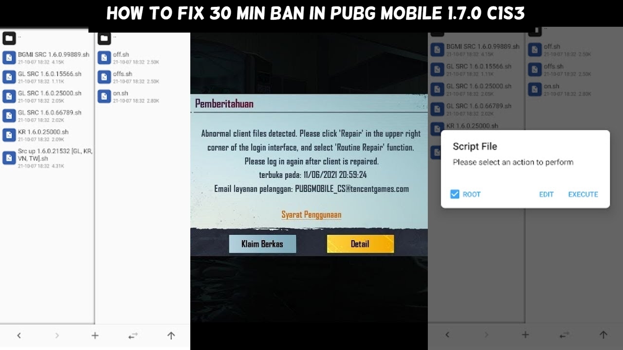 You are currently viewing How To Fix 10 Min&30 Min Ban In PUBG Mobile 1.6.0 C1S2