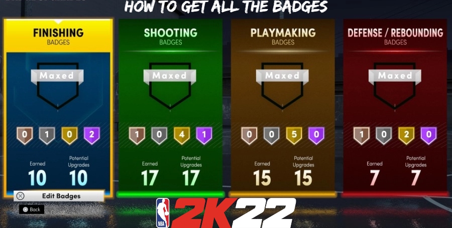 You are currently viewing How To Get All The Badges In NBA 2k22