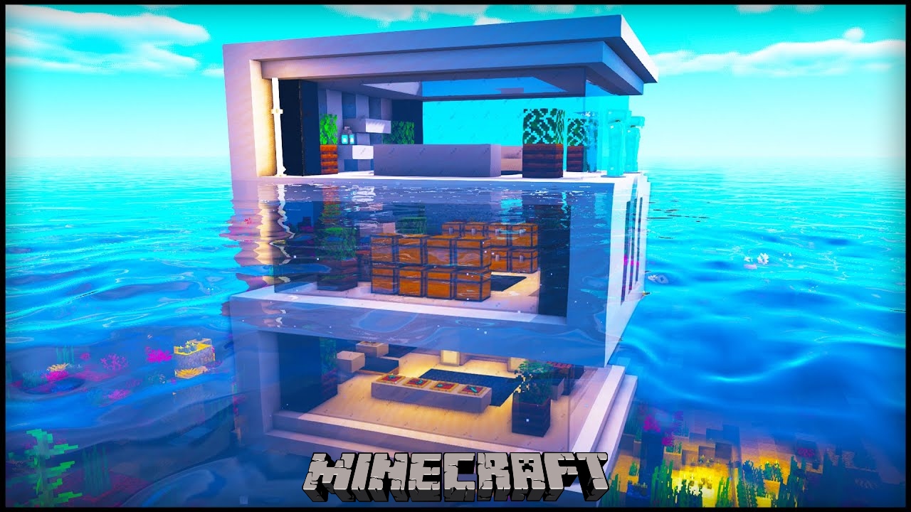 You are currently viewing How To Make An Underwater House In Minecraft (The Safest Secret Base)
