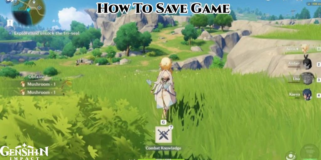 How To Save Game In Genshin Impact Is There A Way To Manually Save The
