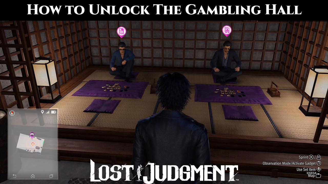You are currently viewing How to Unlock The Gambling Hall in Lost Judgment
