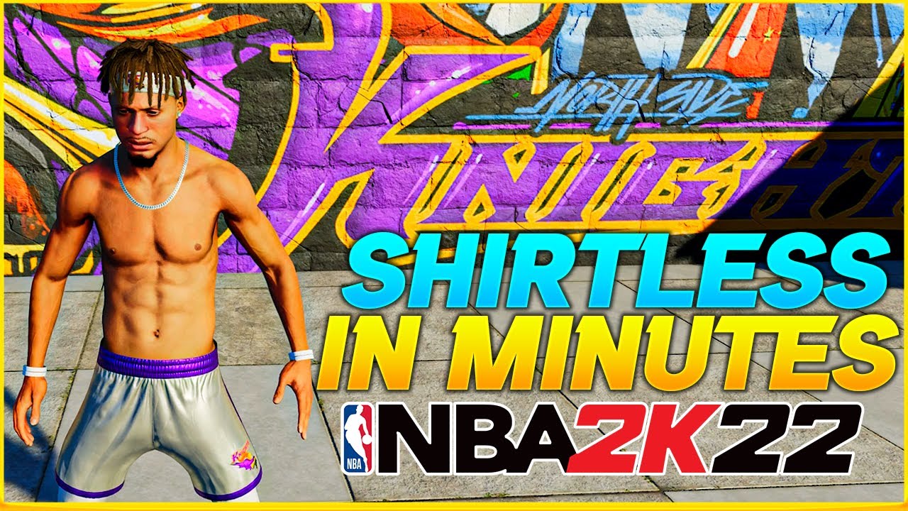 You are currently viewing How to get no shirt in NBA 2k22 next gen