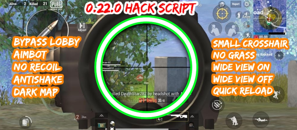 You are currently viewing PUBG Lite Hack Script 0.22.0 | Game Guardian Script Download