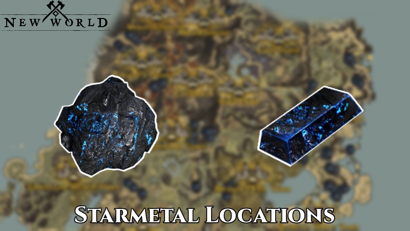 You are currently viewing Where to find Starmetal in New World|Starmetal Locations and Best Farming Route