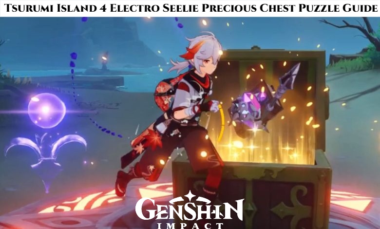 Read more about the article Tsurumi Island 4 Electro Seelie Precious Chest Puzzle Guide:Genshin Impact