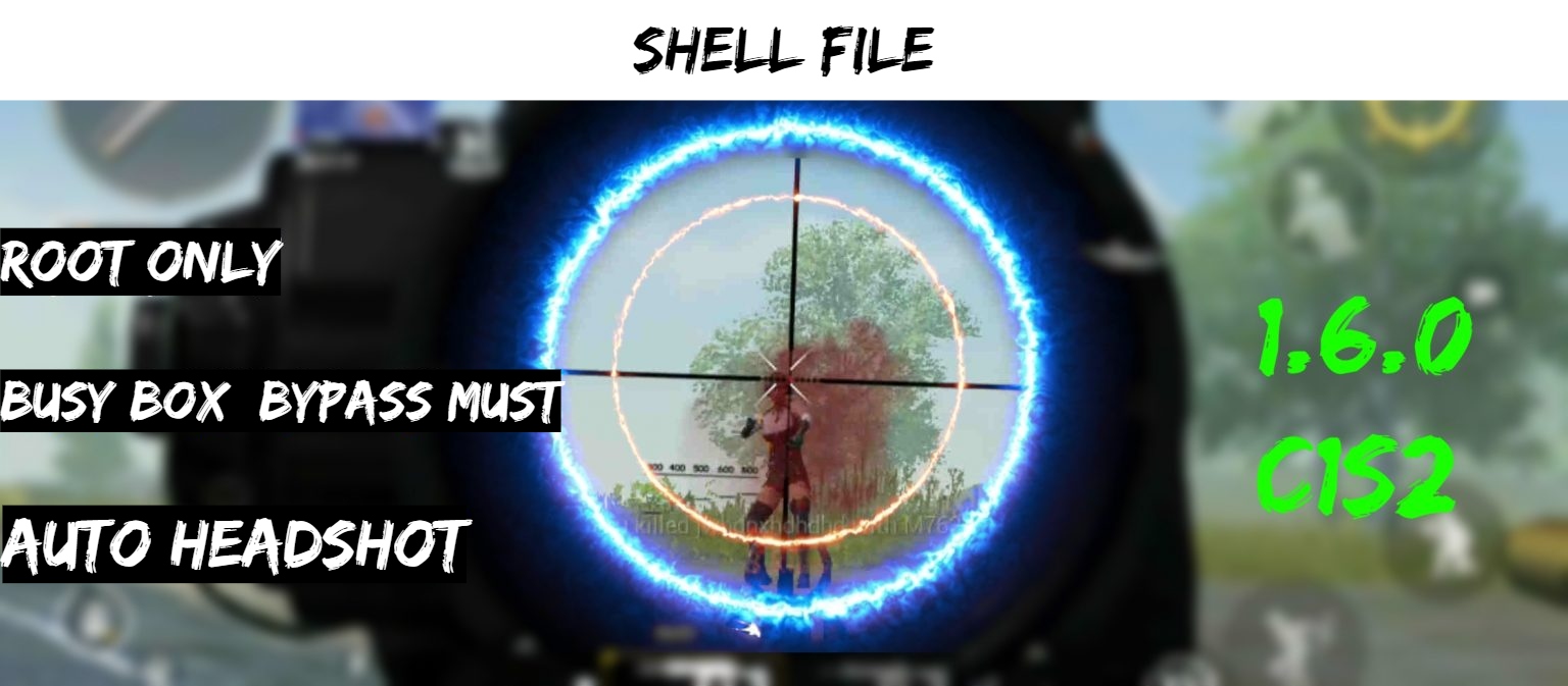 You are currently viewing PUBG 1.6.0 Powerfull Auto Headshot Shell Config File Download C1S2