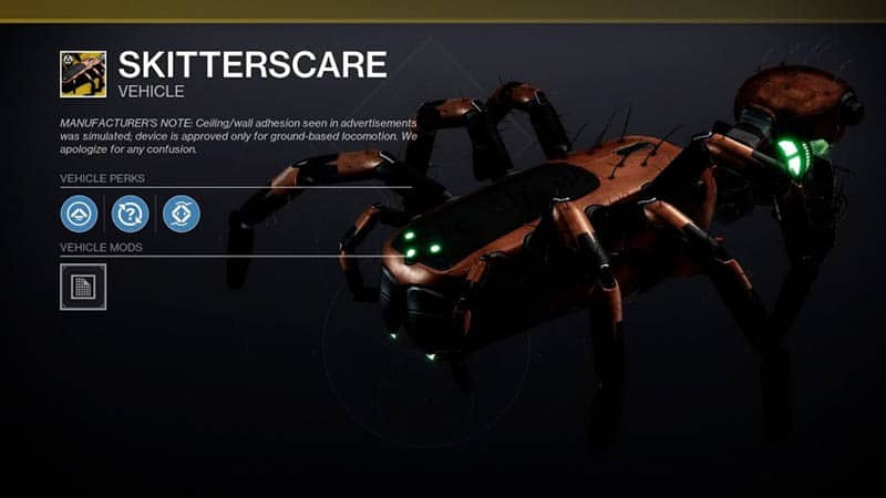 Read more about the article How To Get Skitterscare Sparrow In Destiny 2 And How To Use It