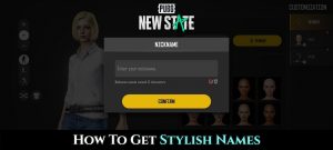 Read more about the article How To Get Stylish Names In PUBG New State