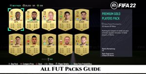 Read more about the article All FUT Packs Guide In FIFA 22