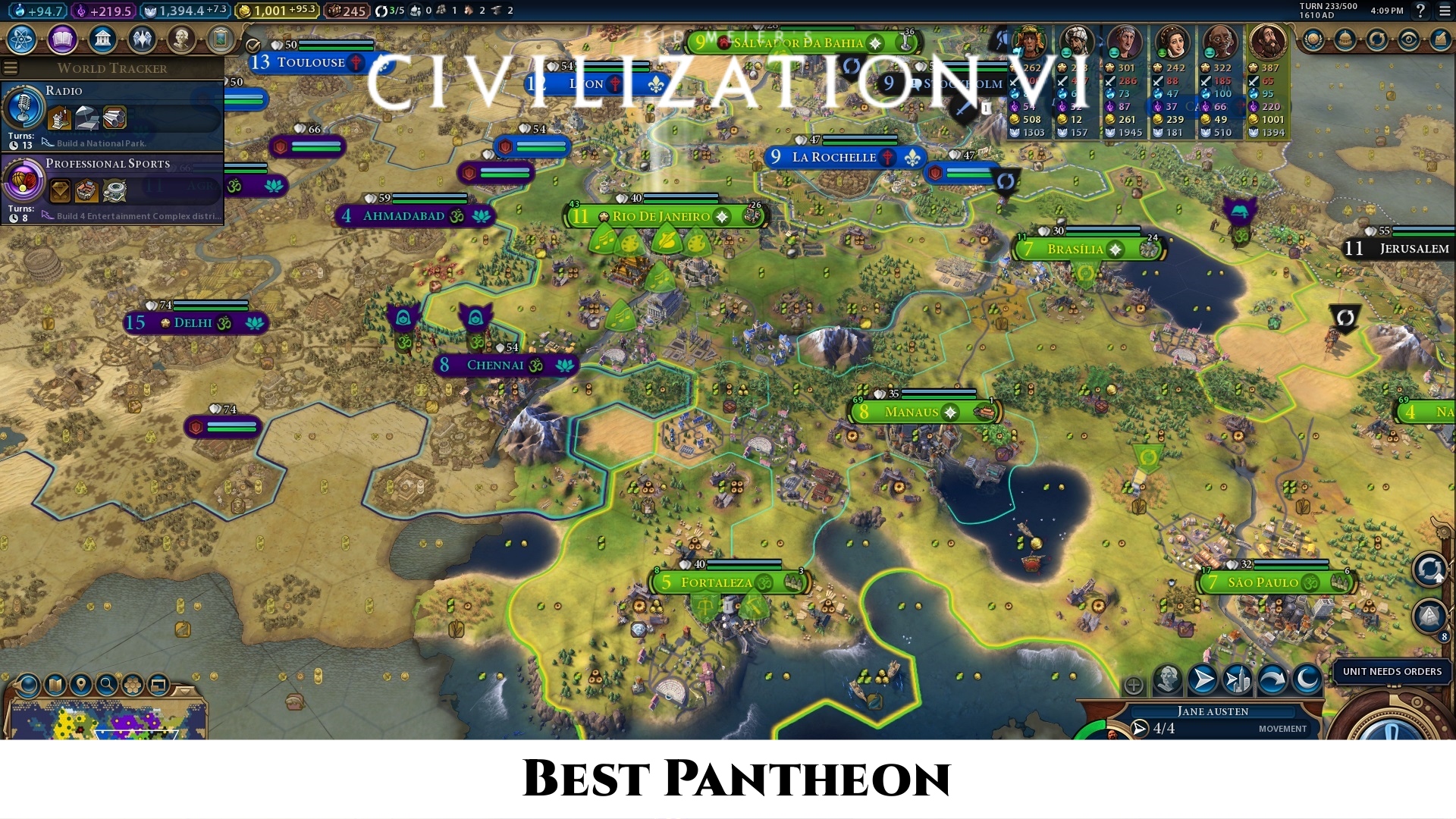 Read more about the article Best Pantheon In Civilization 6
