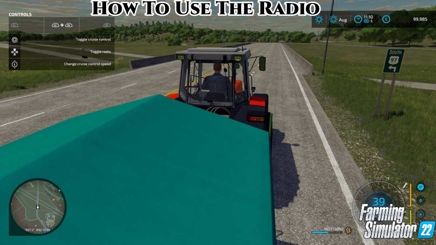 You are currently viewing Farming Simulator 22 : How To Use The Radio