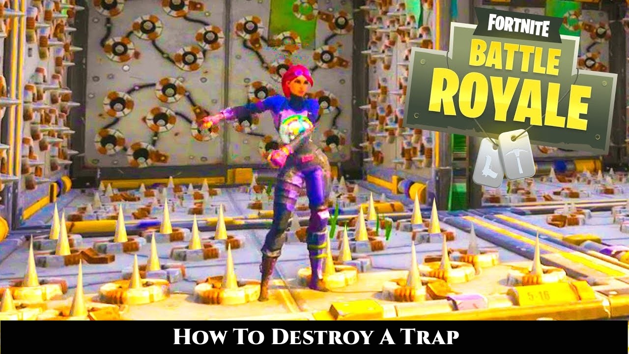 You are currently viewing How To Destroy A Trap In Fortnite Battle Royale