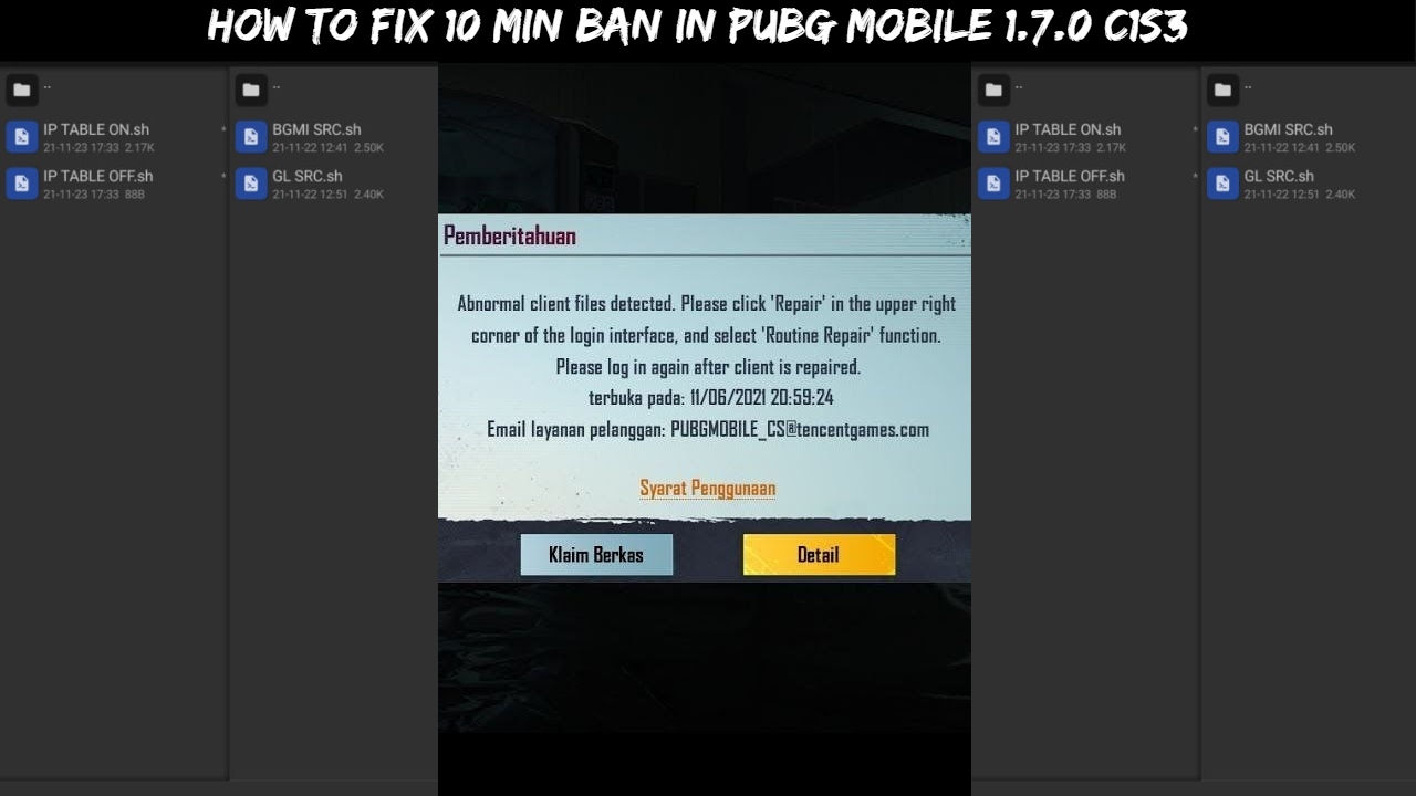 You are currently viewing How To Fix 10 Min Ban In PUBG Mobile 1.7.0 C1S3