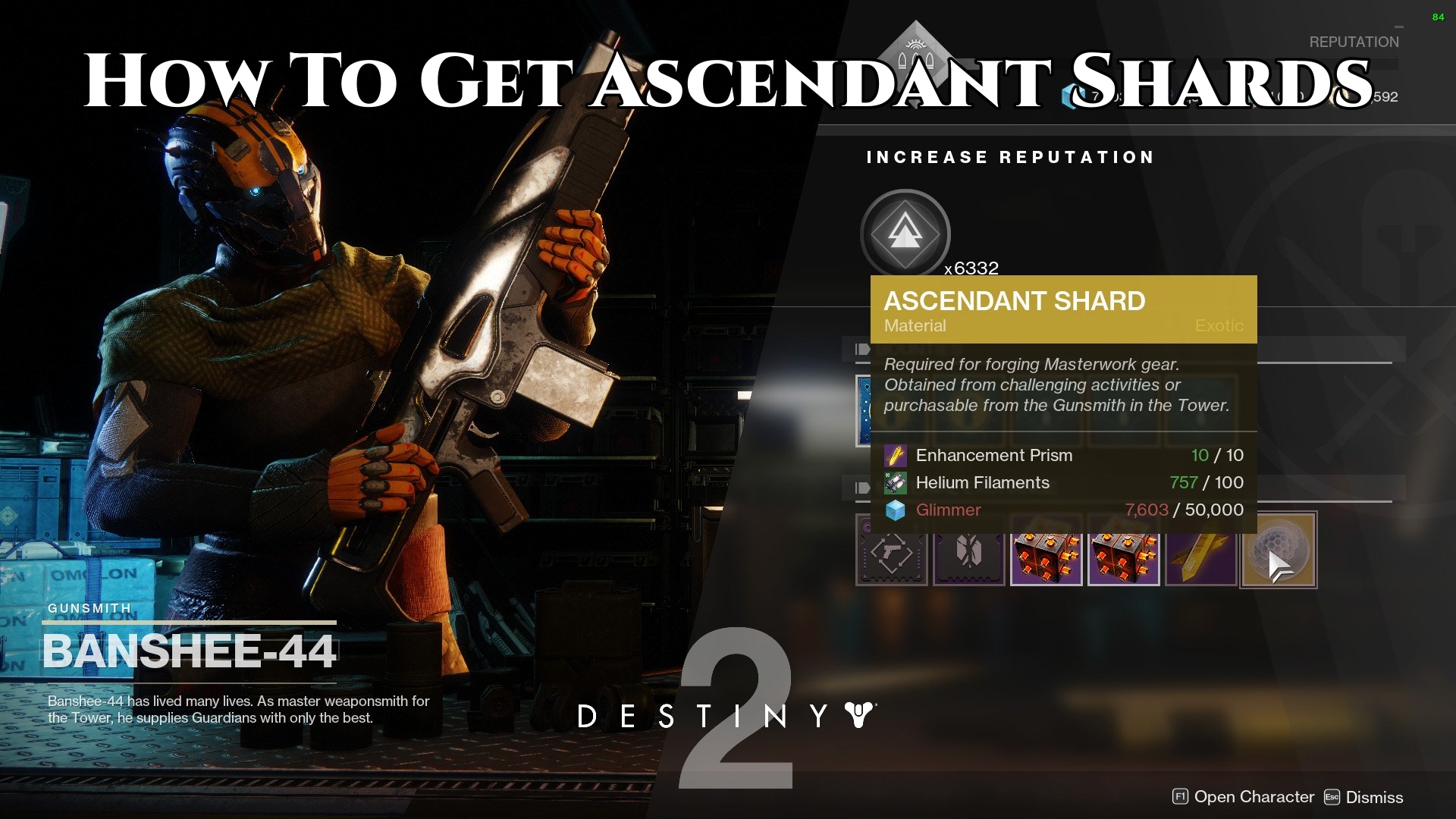 You are currently viewing Destiny 2: How To Get Ascendant Shards 2021