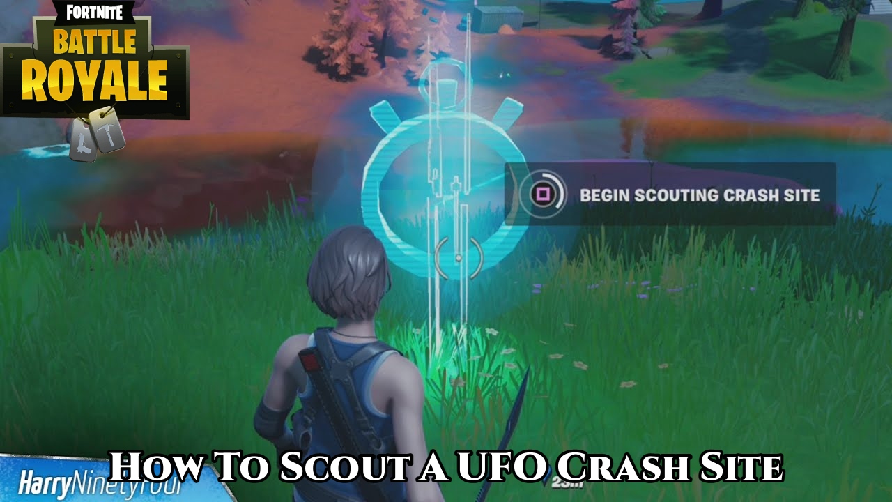You are currently viewing How To Scout A UFO Crash Site In Fortnite Battle Royale