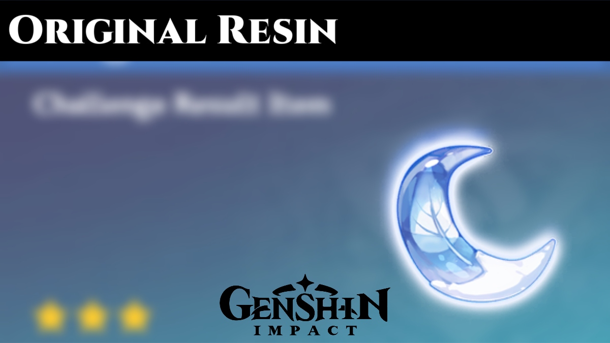 You are currently viewing How to restore Original Resin in Genshin Impact