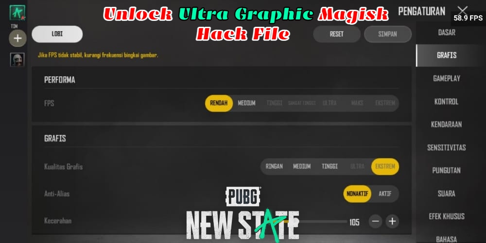 You are currently viewing PUBG New State Unlock Ultra Graphic Magisk Hack File