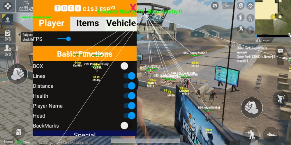 You are currently viewing PUBG Mobile 1.7.0 ESP Hack For Android 11 C1S3