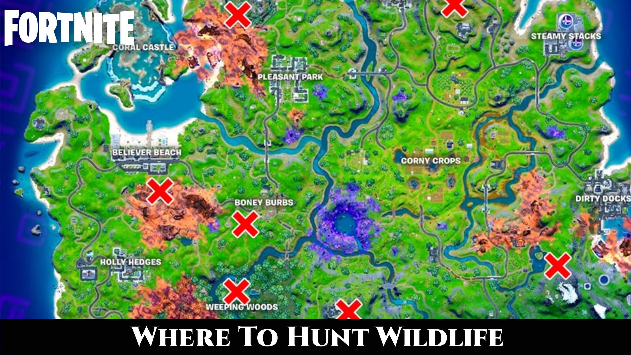 Read more about the article Where To Hunt Wildlife In Fortnite Season 8
