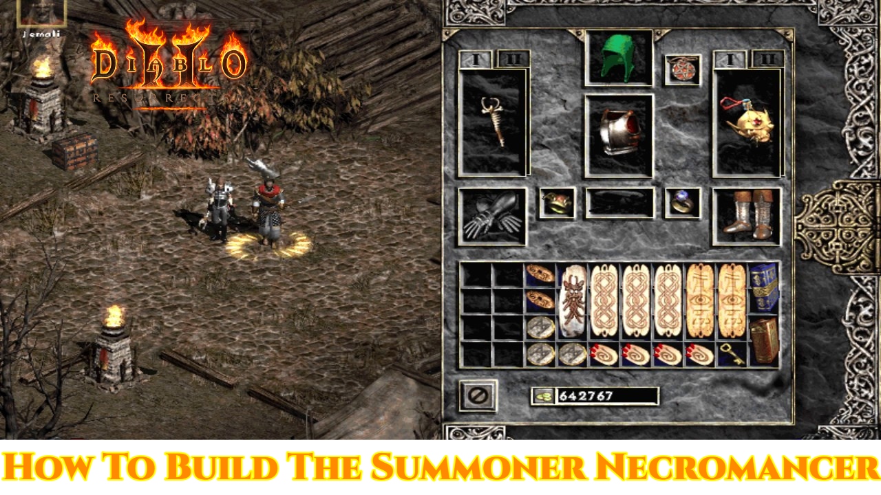 diablo 2 necromancer summoner build