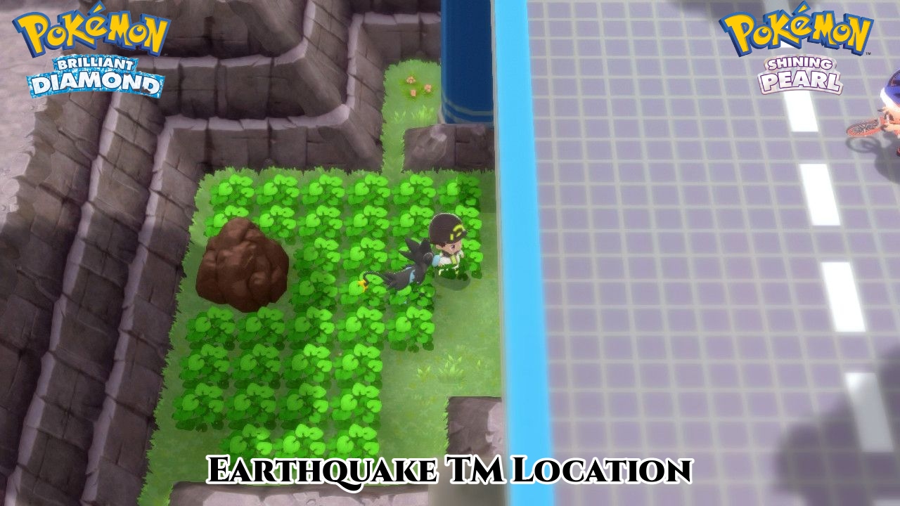 Read more about the article Earthquake TM Location  In Pokemon Brilliant Diamond & Shining Pearl