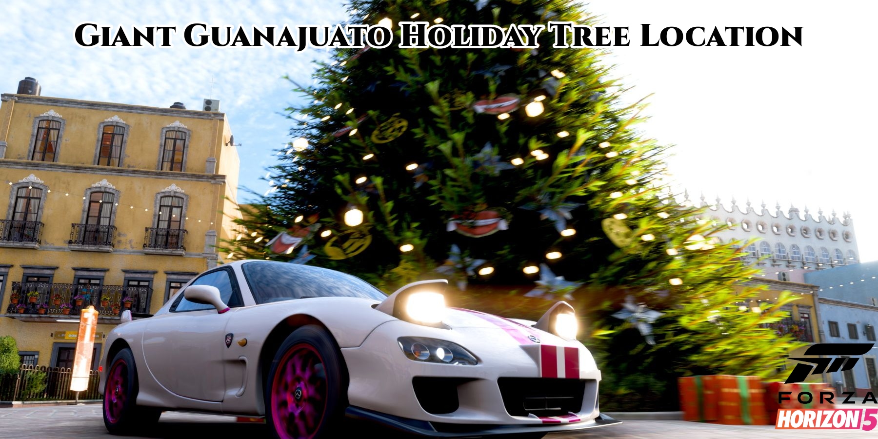 Read more about the article Giant Guanajuato Holiday Tree Location In Forza Horizon 5