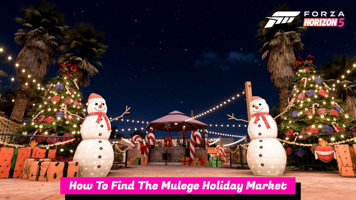 Read more about the article Forza Horizon 5: How To Find The Mulege Holiday Market