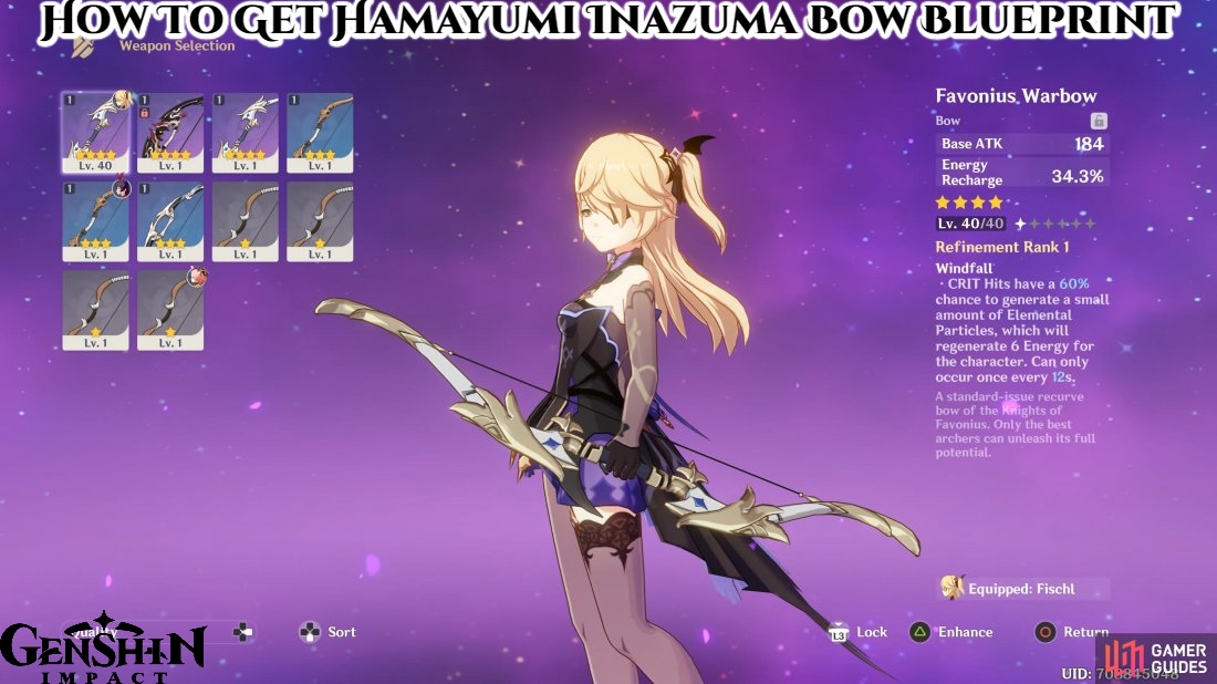 You are currently viewing How To Get Hamayumi Inazuma Bow Blueprint In Genshin Impact